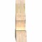 Ekena Millwork Richland Rough Sawn Timber Gable Bracket, Douglas Fir, 60"W x 25"H x 6"D x 6"F, 10/12 Pitch GBW060X25X0606RIC00RDF - alternate 3